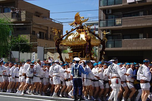 深川富岡八幡宮二ノ宮神輿渡御