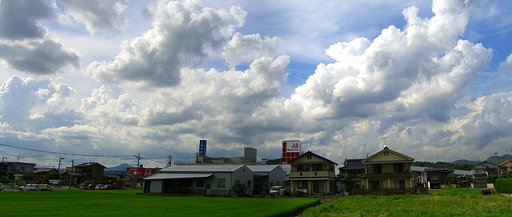 束の間の晴