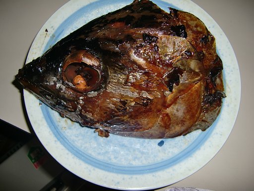 まぐろのカマの煮付け