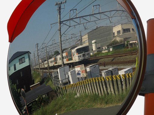 電車がやってきた！