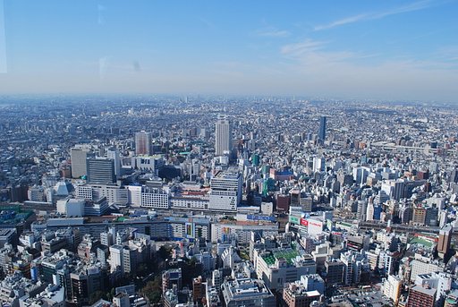 池袋駅の風景