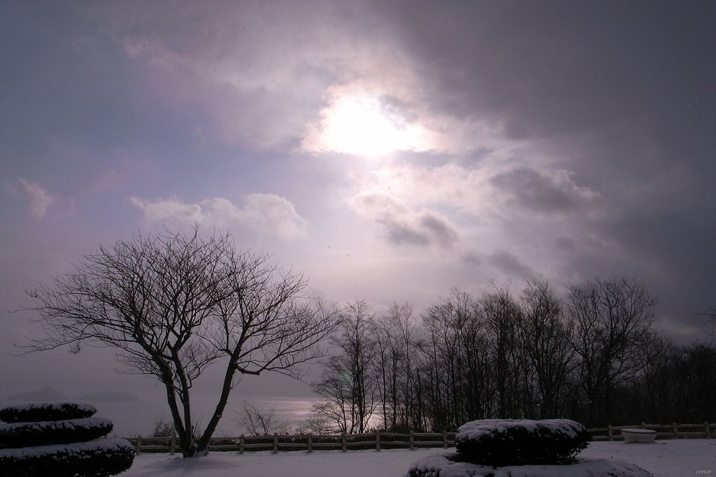 雪景色（洞爺湖）