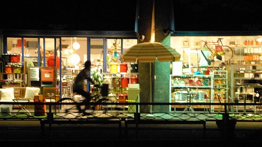 夜の北山通