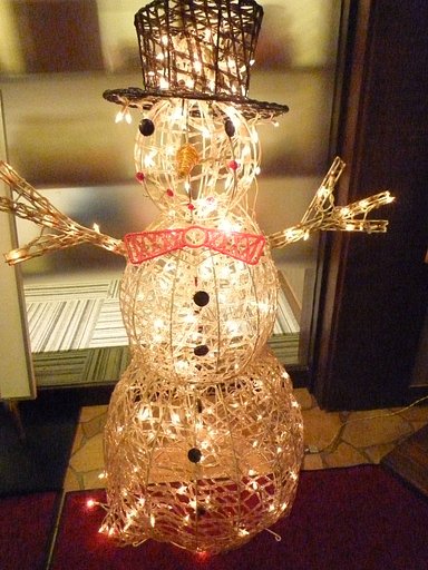 ほーんわかの雪だるまさーん！