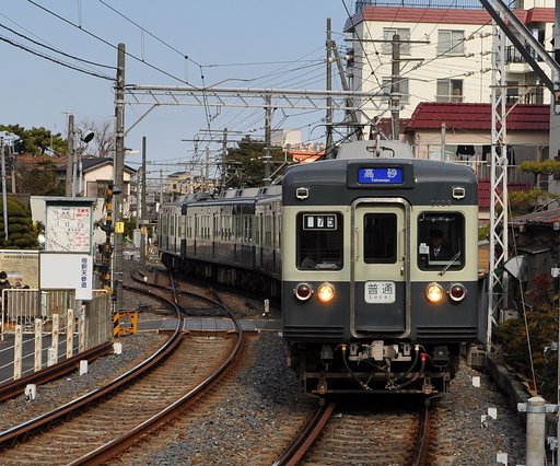 柴又駅　青電