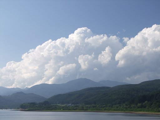 待ちに待った入道雲！