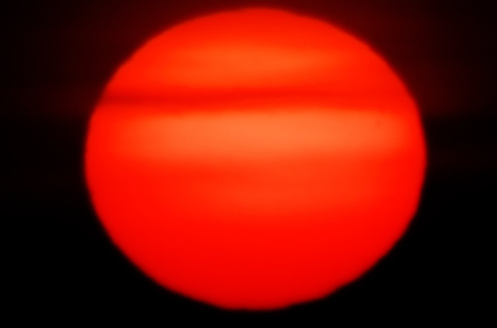 赤い太陽