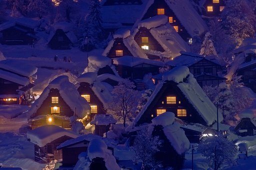豪雪！白川郷