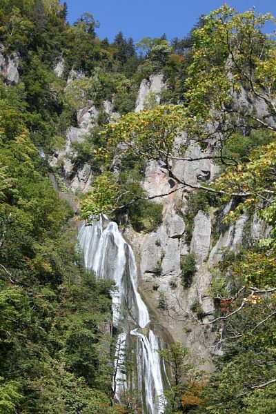 天人峡　「羽衣の滝」