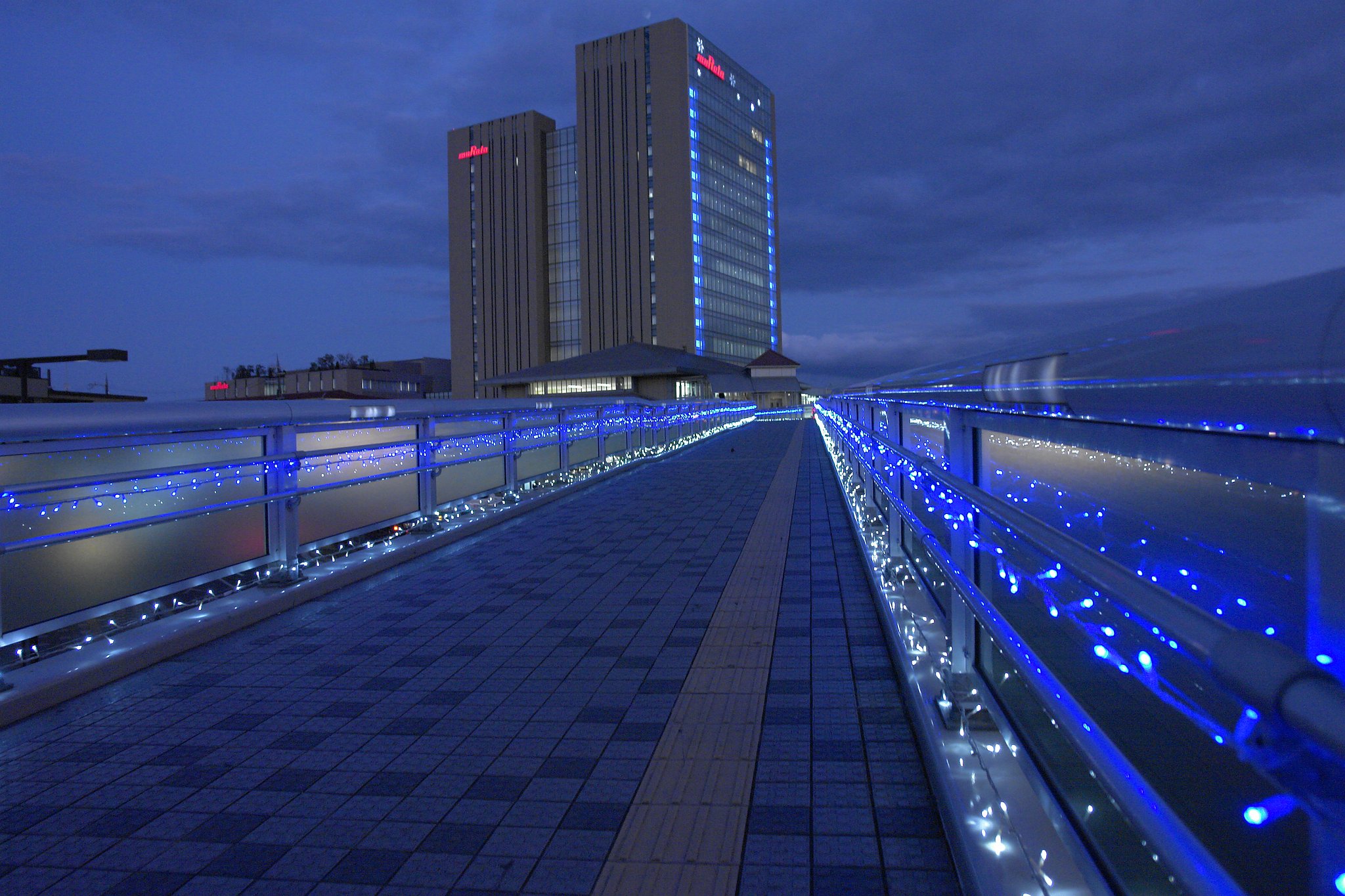 神秘的な陸橋