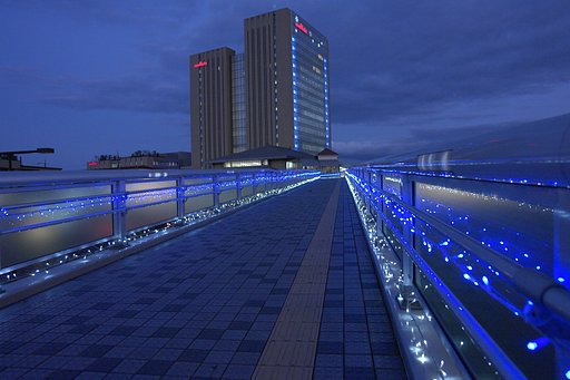 神秘的な陸橋