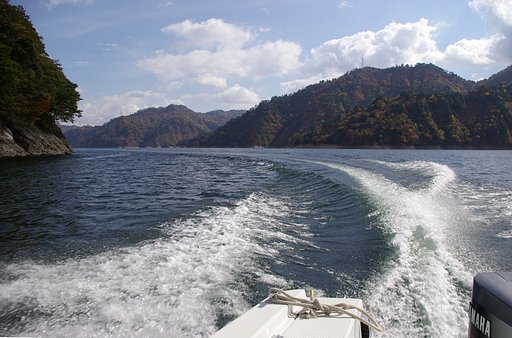 【流】 秋を滑る