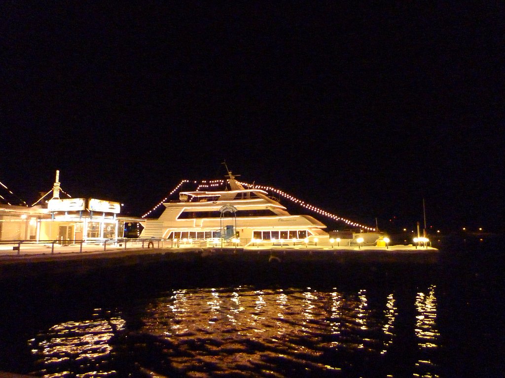海の夜景