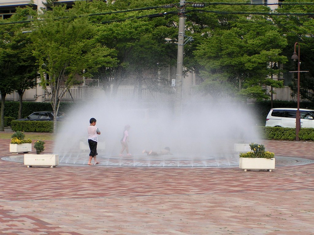 【水】水着持参です