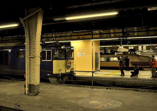 寝台特急北陸号と急行能登号