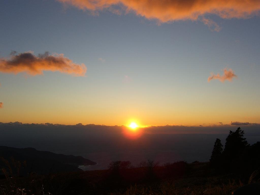 ２００９年　大晦日の落陽