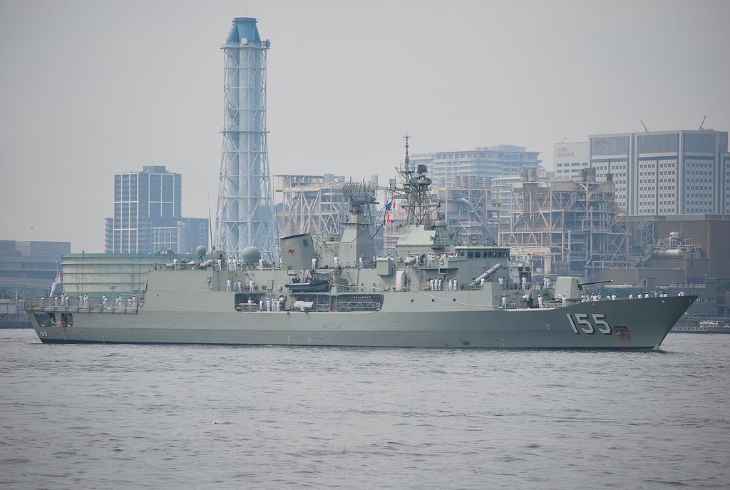 オーストラリア艦隊、晴海入港（その２）