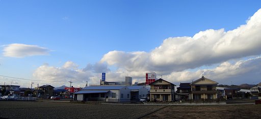 強風の晴れ