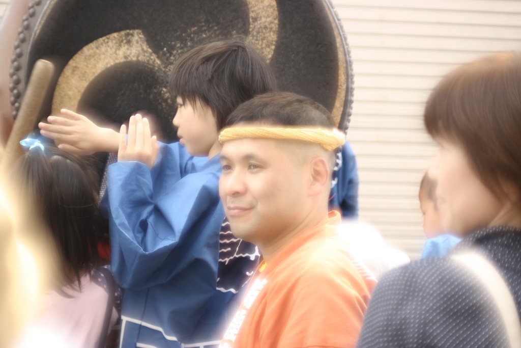優しい目。