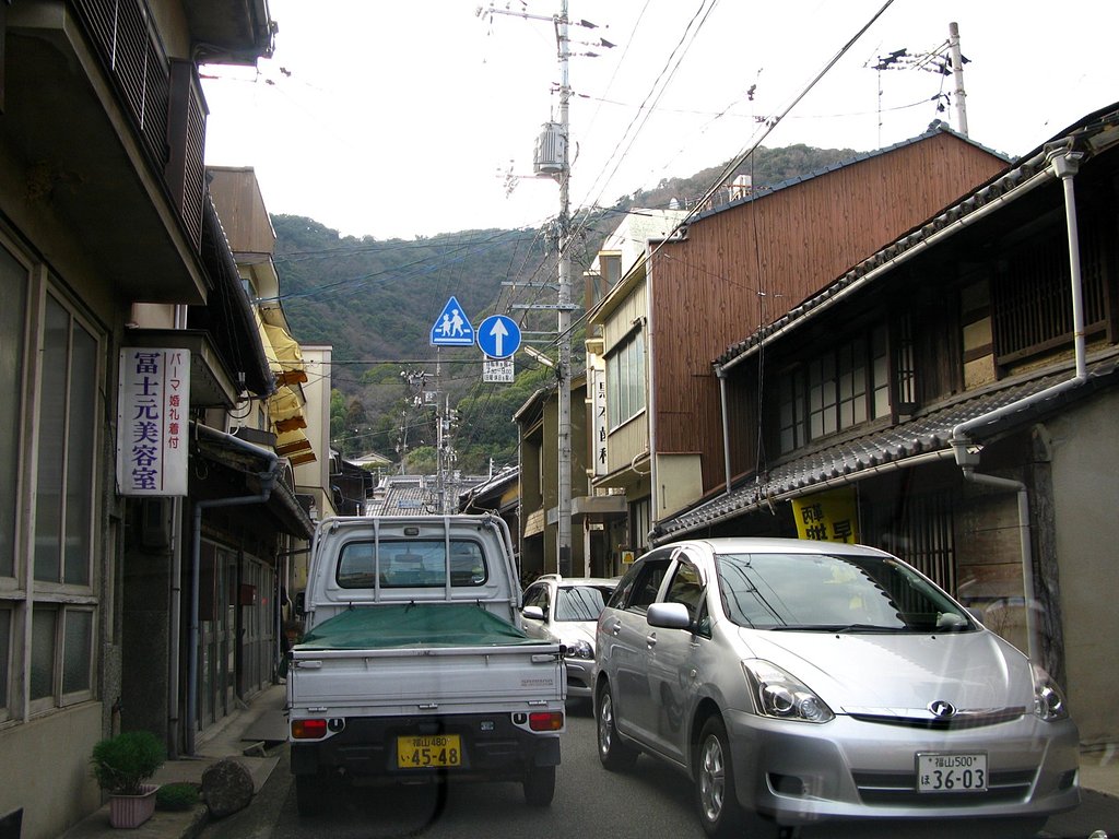 鞆の街筋