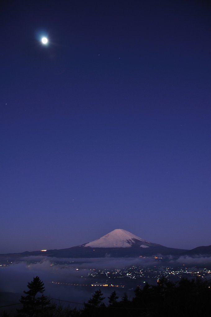雲海の夜明け・・・霧を味方に