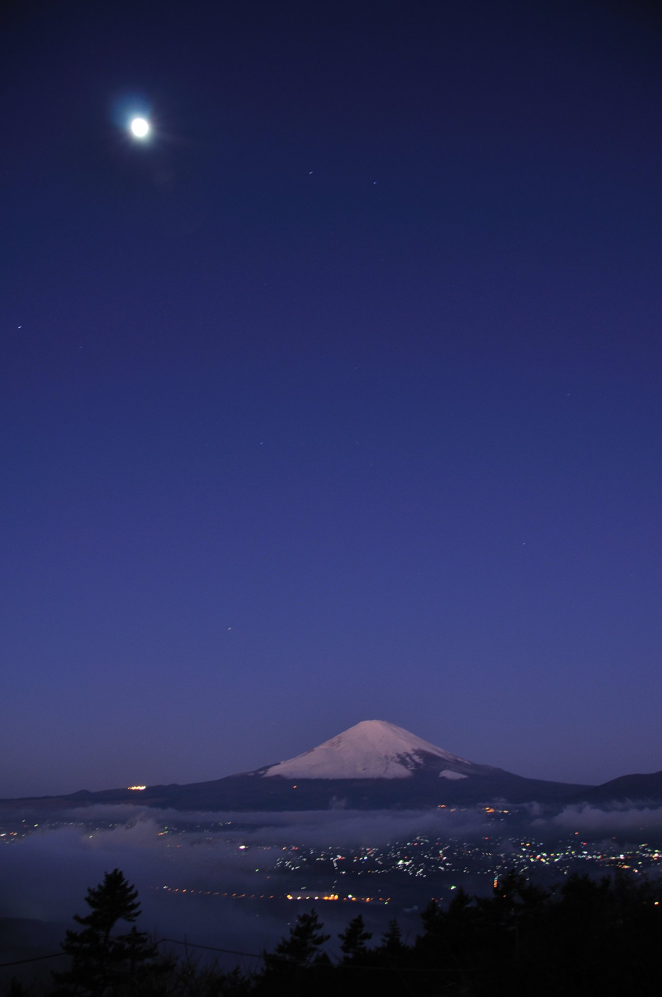 雲海の夜明け・・・霧を味方に