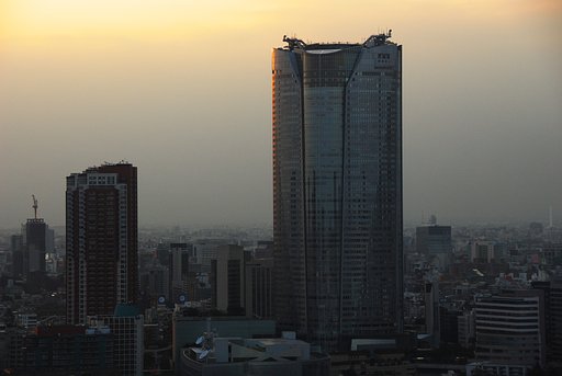 東京の夕景