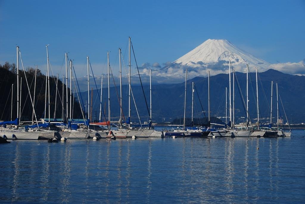 西伊豆からの富士山