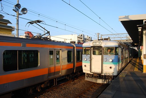 青梅線　１１５系ひまわり号