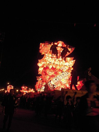 夜高（ようたか）あんどん祭り