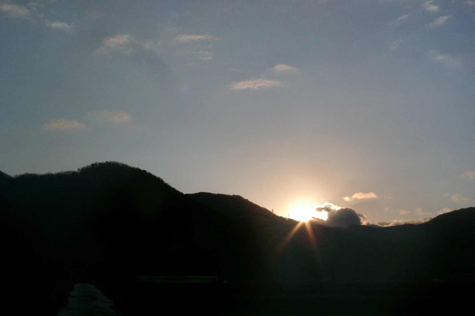 久しぶりの朝日の出!