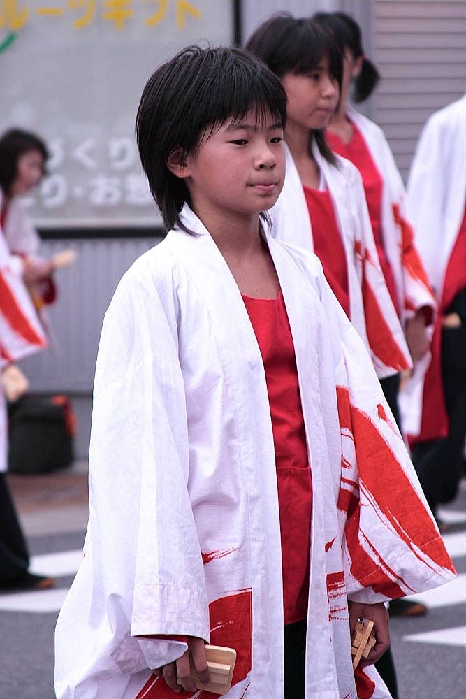 鳴子大磯の少年