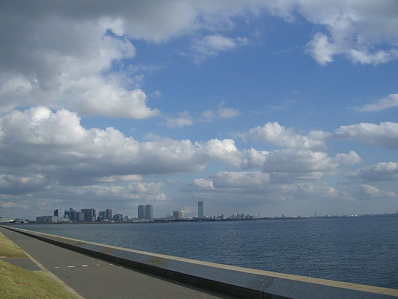 幕張新都心の遠景