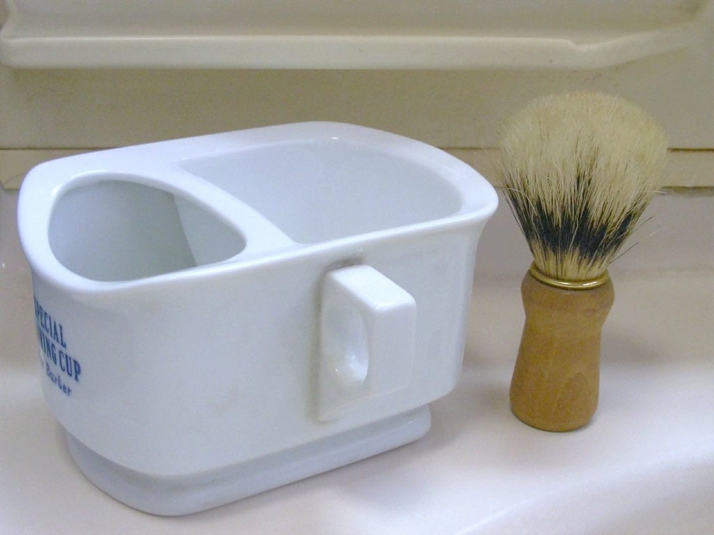 Shaving Cup & 泡立て刷毛