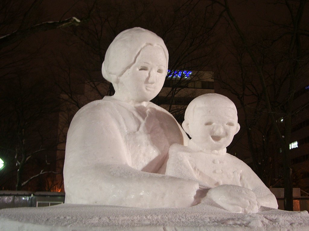 雪象&親子