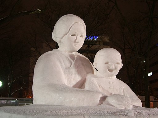 雪象&親子