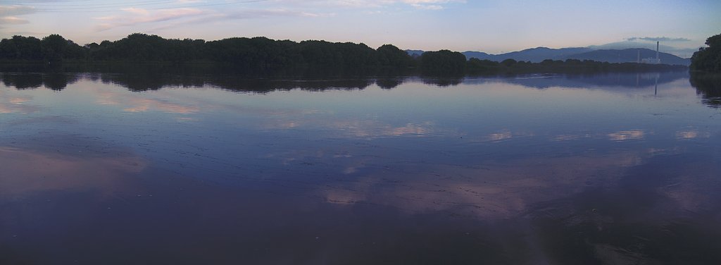 【流】流れ来る淀の川