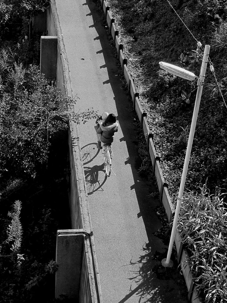 自転車・親子