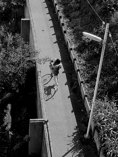 自転車・親子