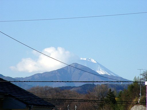 ◆続・我が家からの富士-B
