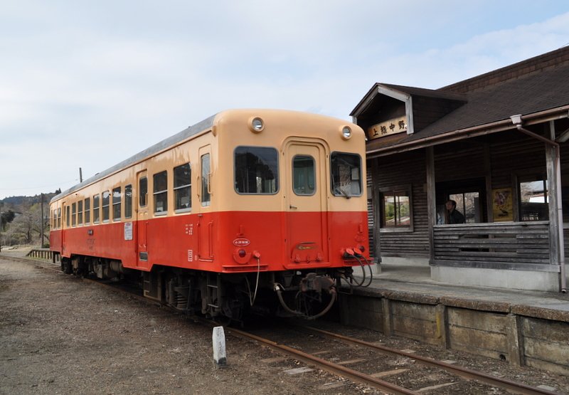 上総中野駅の風景
