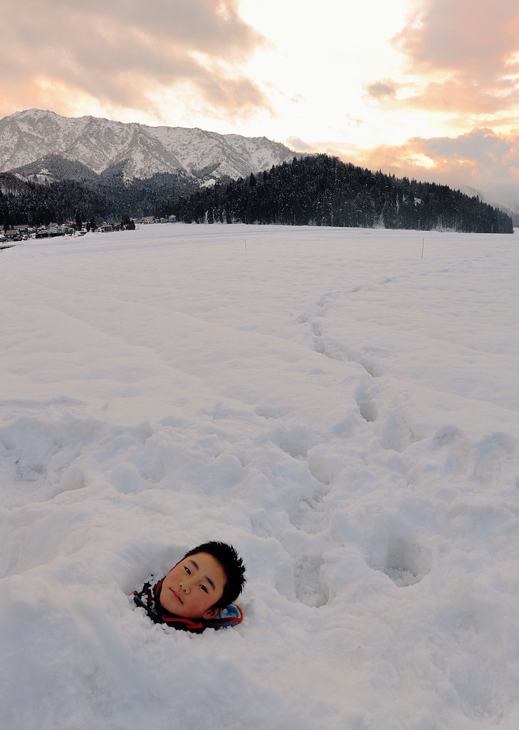 雪国の遊び