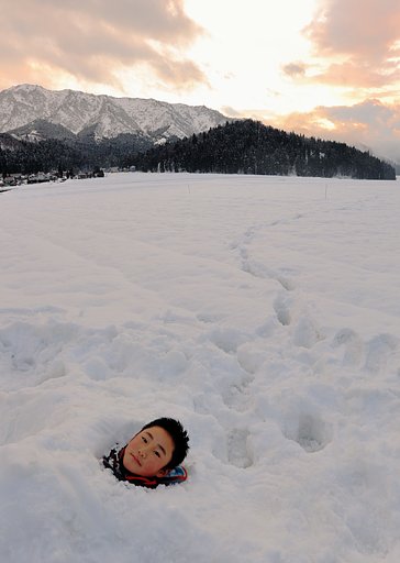 雪国の遊び