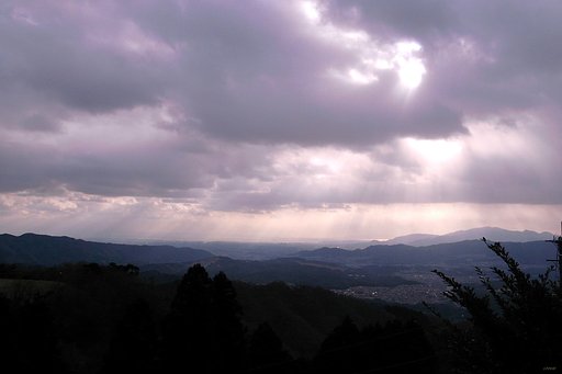 【やすらぎ】天使の梯子