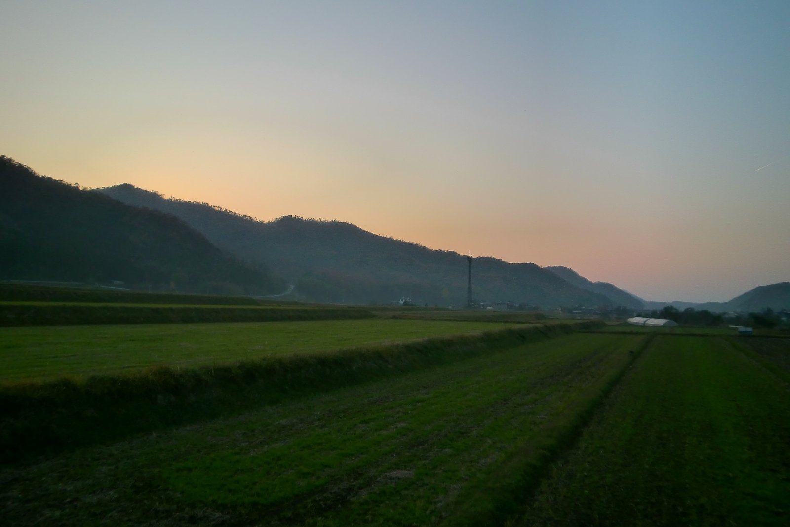 久しぶりの夕焼け!