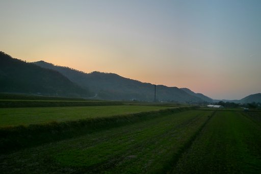 久しぶりの夕焼け!