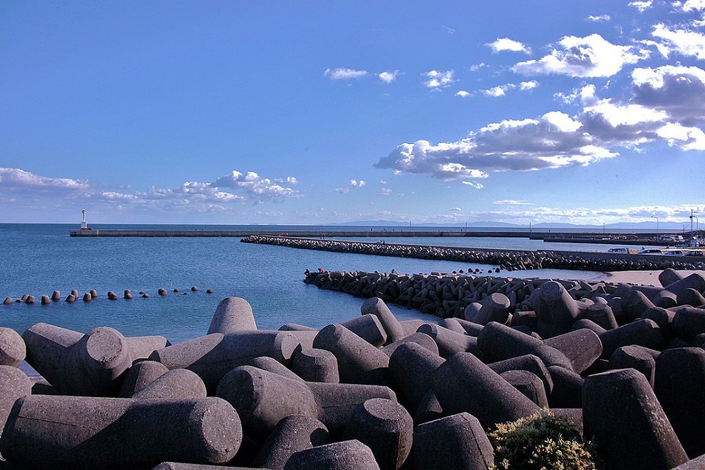家の前の海