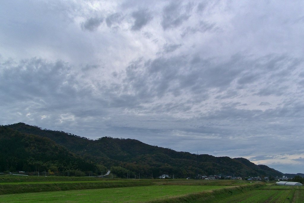 夕方も曇り!