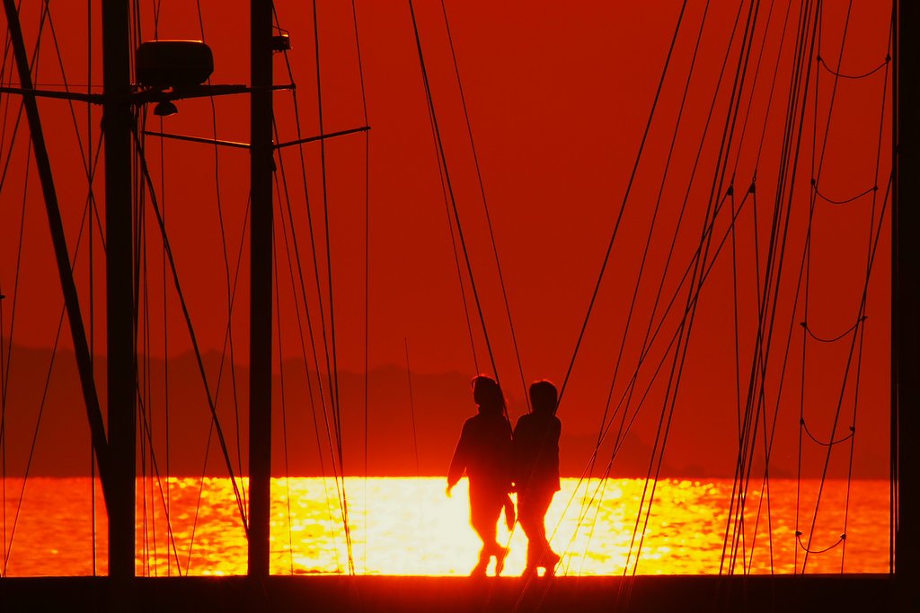 夕焼けを楽しく！　１１・７
