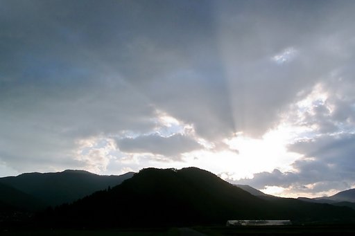 朝日の出!